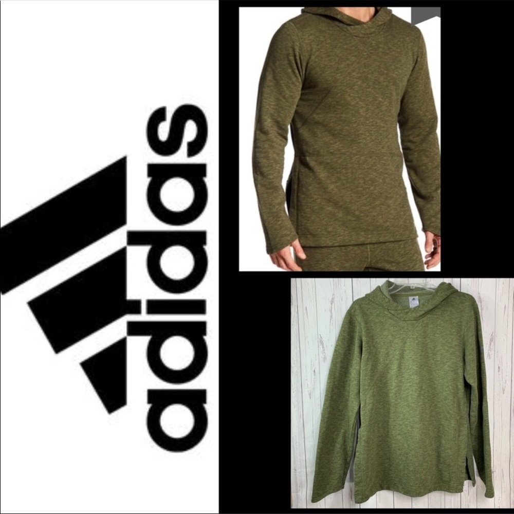 Adidas sweater with side snaps